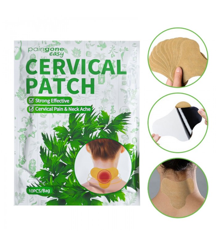 Parche Cervical Para Dolor 10 Unidades