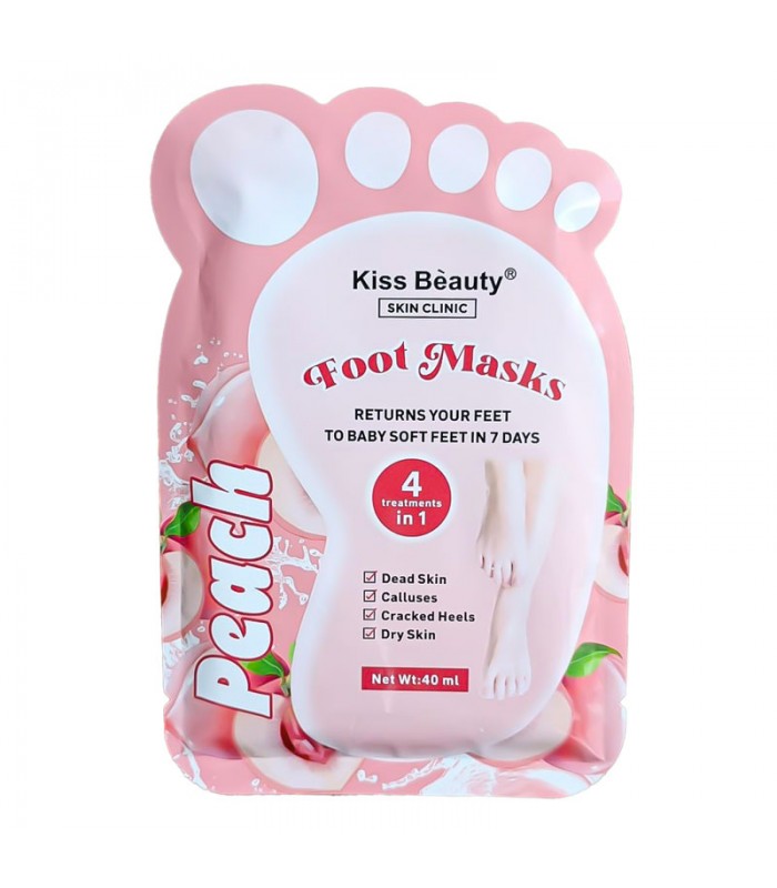 Mascarilla Hidratante de Durazno Para Pies