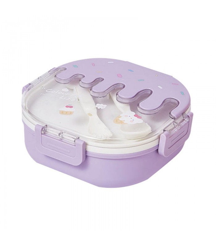 Marmita con Divisorias & Cubiertos