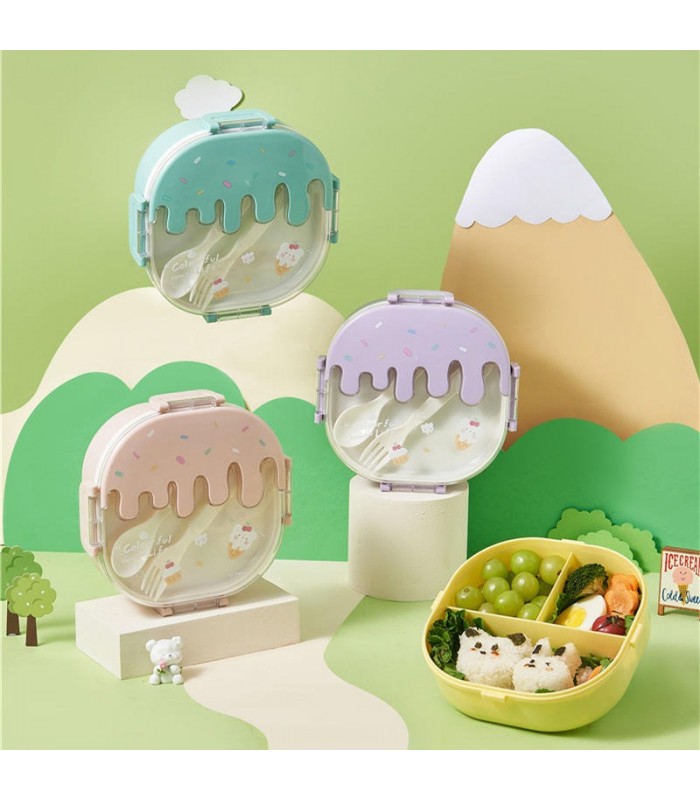 Marmita con Divisorias & Cubiertos