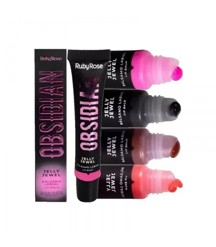 Balsamo Jelly Jewel Obsidian Ruby Rose