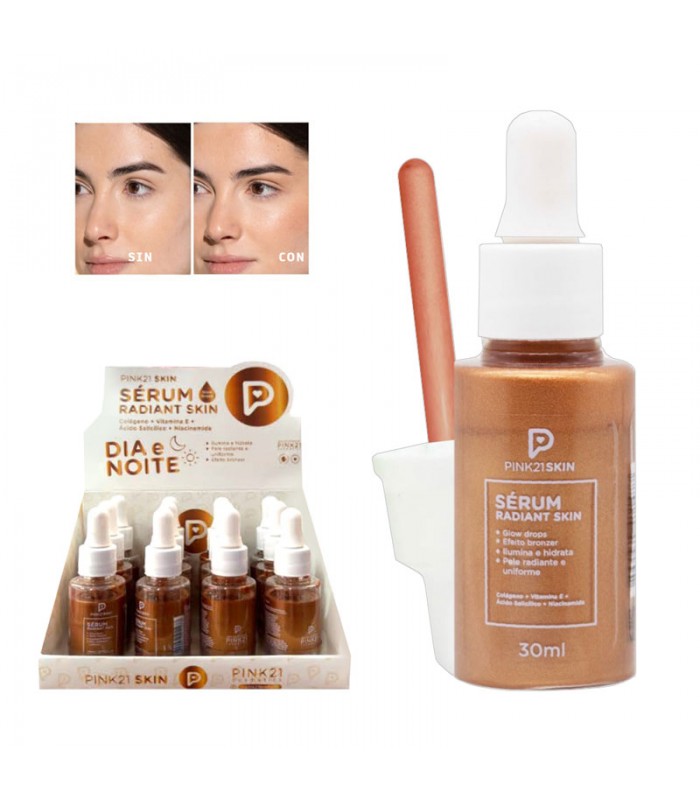 Serum Facial Dia & Noche Radiant Skin Pink 21