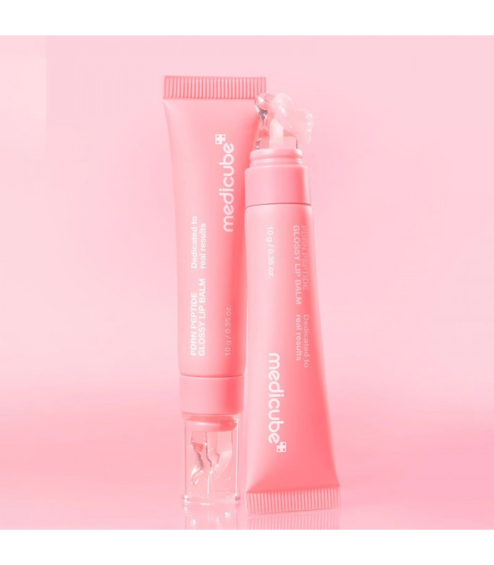 MEDICUBE PDRN Peptide Glossy Lip Balm 10g | Balsamo Labial Hidratante Brillo