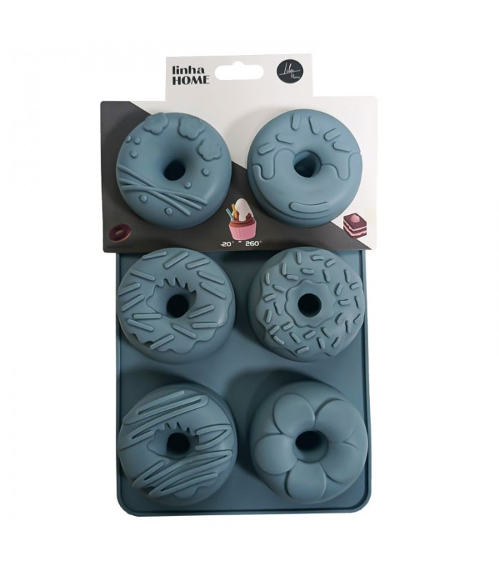 Molde de Silicona para Donas 6 Espacios