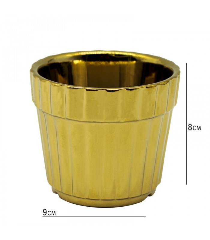 Pote Decorativo Mini Jarron De Porcelana Colorida