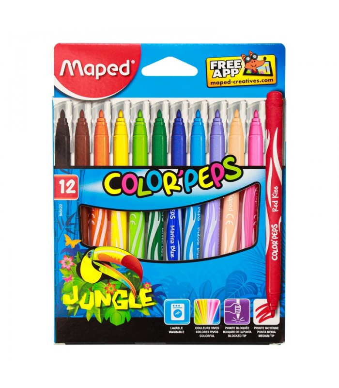 color peps maped 12
