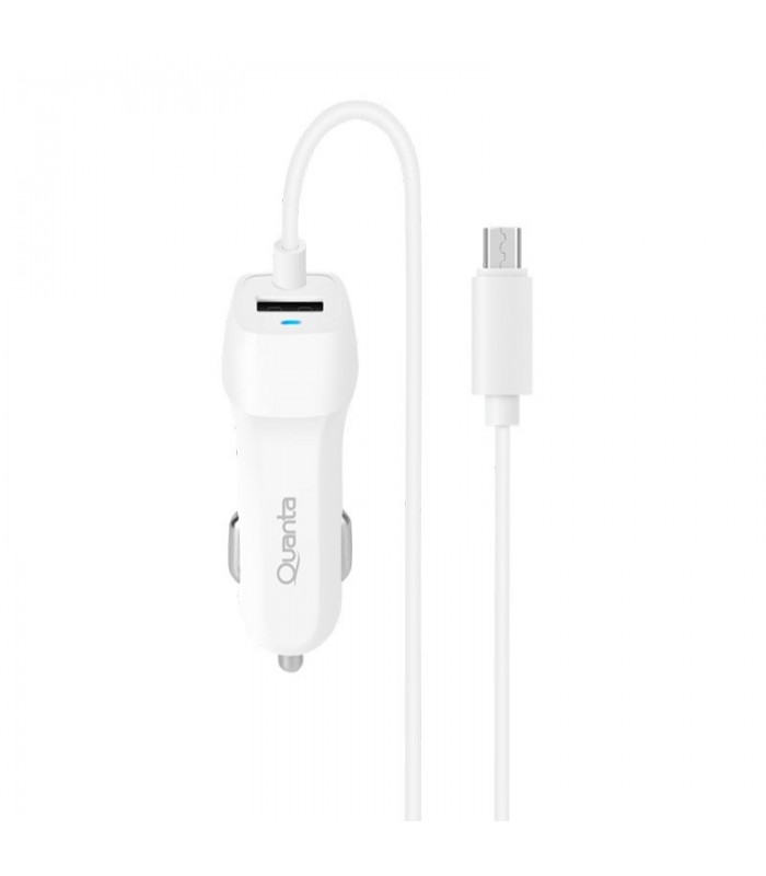Cargador Vehicular Quanta Micro USB