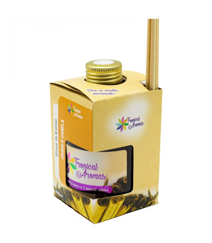 Difusor Aromatizante Tropical Aromas Clavo & Canela 250ML