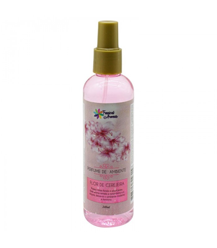 Aromatizante De Ambiente Perfume Tropical Flor De Cereza 240ml