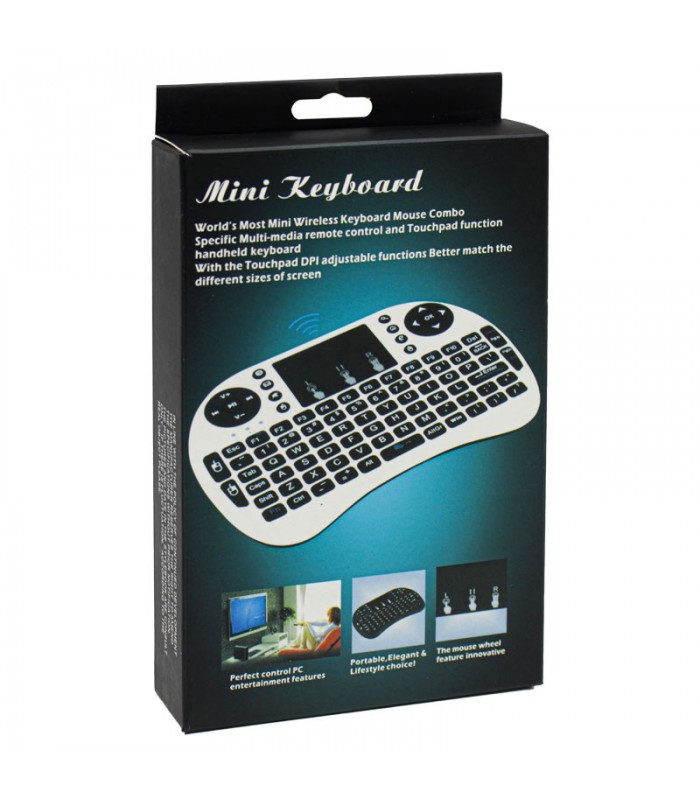 Mini Teclado Inalambrico Con Mouse Touchpad