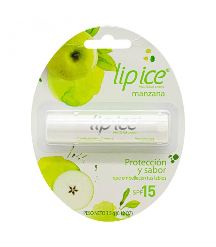 Protector Labial Lip Ice SPF 15 Manzana