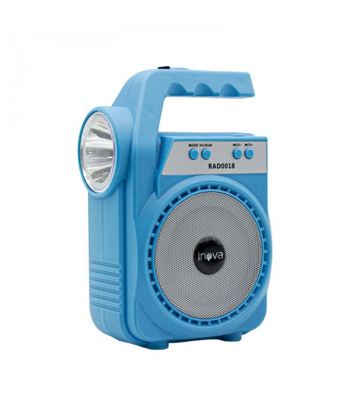 Mini Radio Inova Parlante Con Linterna Bluetooth