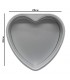 Forma De Aluminio Molde De Corazon 24x26CM Para Confiteria
