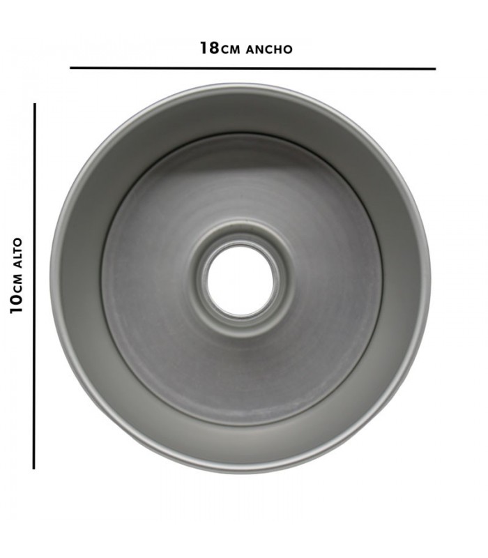 Forma Para Budin Molde Inox 10x18cm Para Confiteria