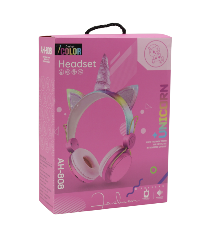 Auriculares 7Color Fashion Dise o Unicornio