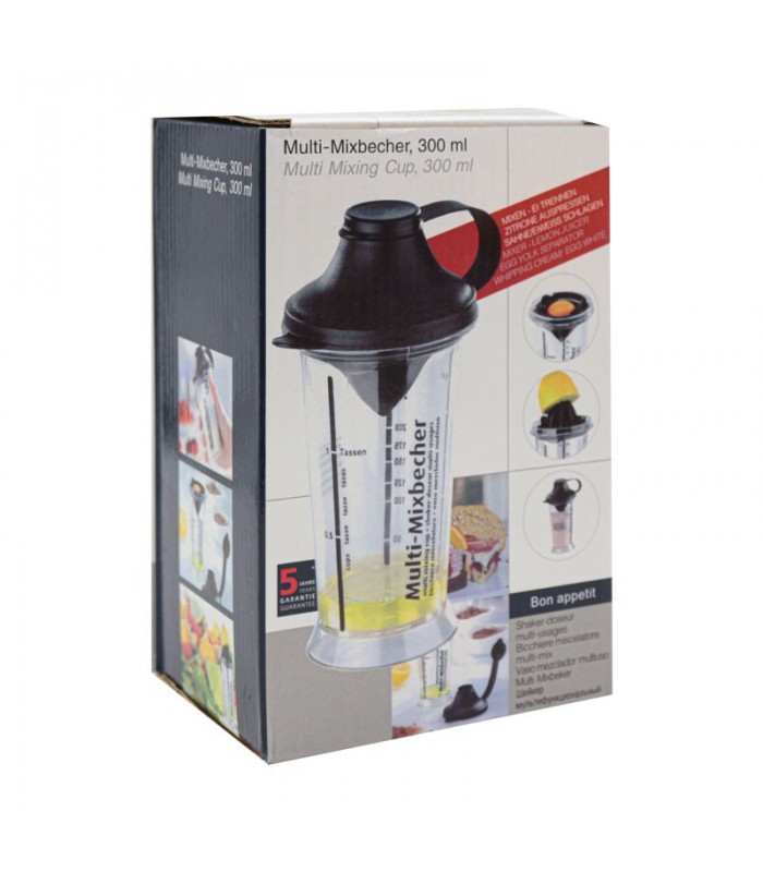 Vaso Mixer Con Exprimidor 300ml Plastico