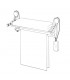 Soporte Adhesivo Para Toallas De Ducha Bath Towel