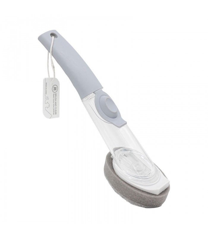 Cepillo Esponja Con Porta Detergente
