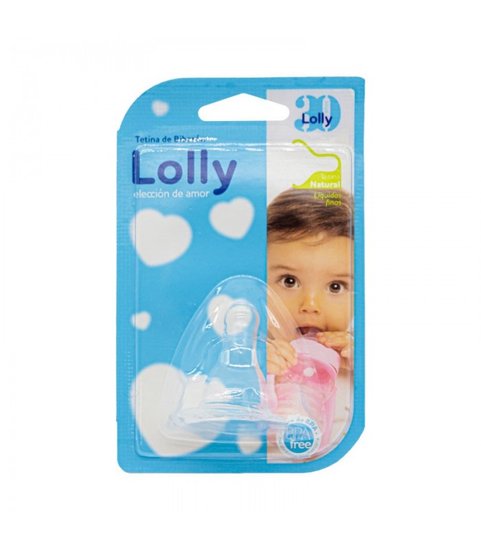 Tetina De Biberon Lolly Tetina Natural