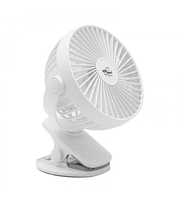 Ventilador Recargable De Mesa 5" Ecopower